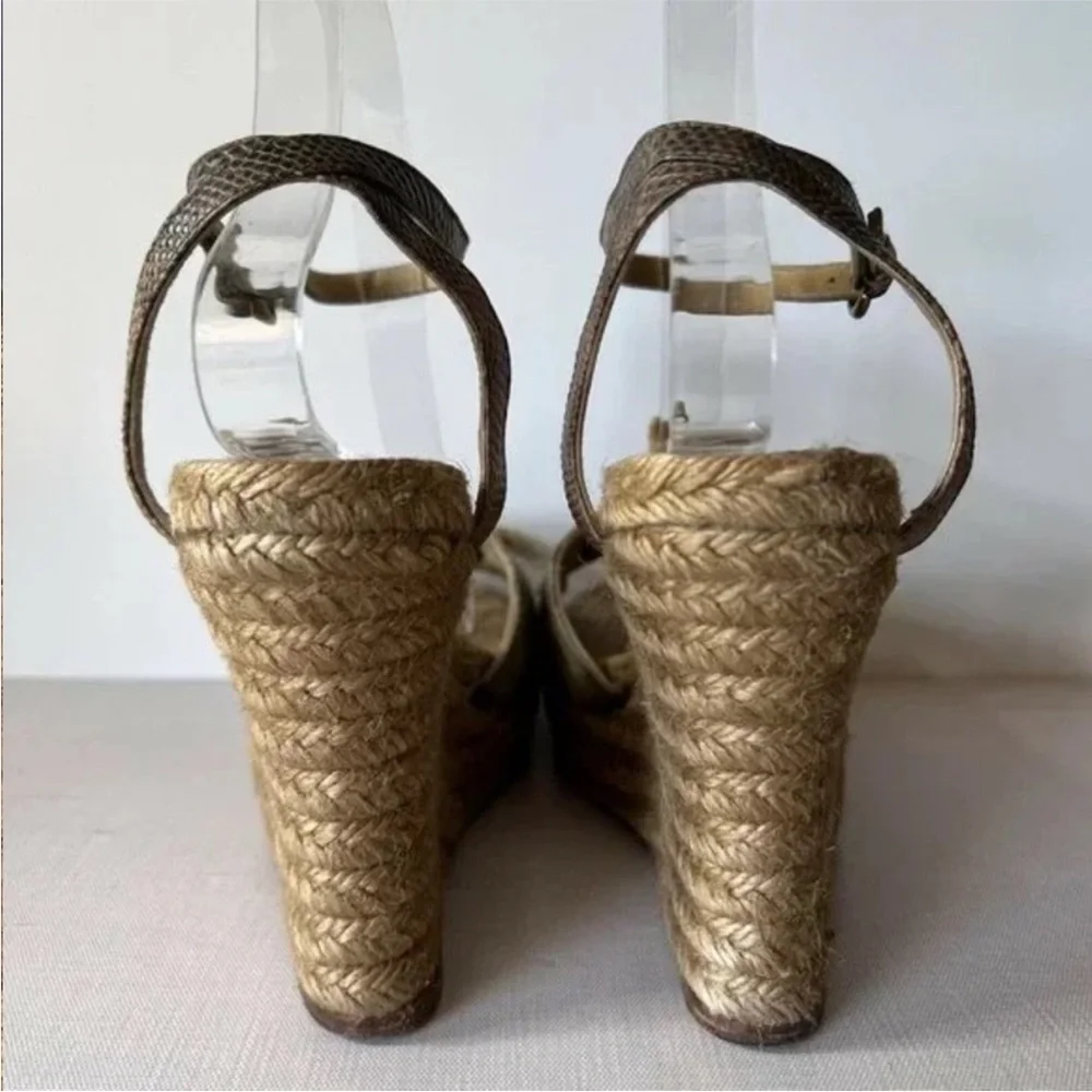 Burberry Brown Checkered Women's Sandals